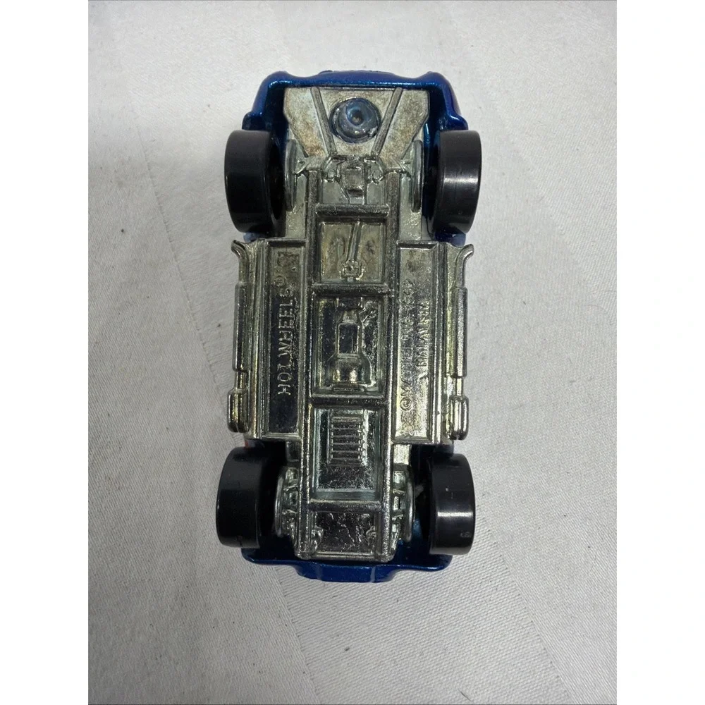 Vintage HOT WHEELS SHELBY COBRA MADE MALAYSIA 1982 METALLIC BLUE